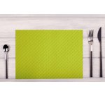 Schachtel mit 500 Tischsets, Papier Tiss Lack, einfarbig - Format 30x40cm