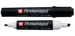 Permanente marker Permaque dubbele punt