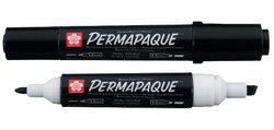Marqueur permanent Permapaque, double pointe