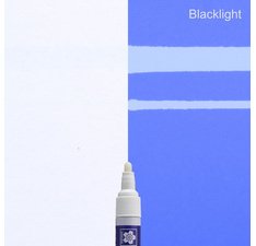 Marqueur permanent Pen-Touch UV Moyen, bleu uv
