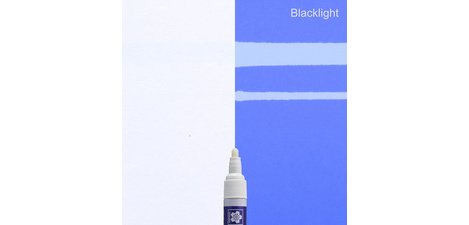 Permanenter Marker Pen-Touch UV Mittel, blau uv