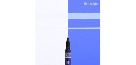 Marqueur permanent Pen-Touch UV Fin, bleu uv
