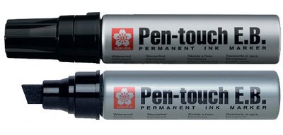 Marqueur permanent Pen-touch Extra Broad