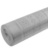 Nappe en papier damassé, (l)1,18 x (L)6 m, gris