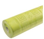 Nappe en papier damassé, (l)1,18 x (L)10 m, blanc