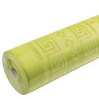 Nappe en papier damassé, (l)1,18 x (L)10 m, blanc