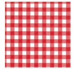 Serviette à motif 'Vichy Karo', 330 x 330 mm