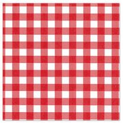 Servetten met 'Vichy-ruitjes' patroon, 300 x 300 mm