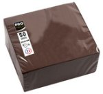 Serviette cocktail, 200 x 200 mm, chocolat