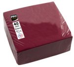 Paquet de 40 serviettes micro-gaufrées ouate 2 plis - 38x38 cm