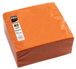 Pack of 40 micro-embossed 2-ply wadding napkins - 38x38 cm