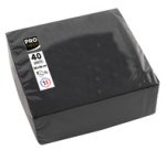 Paquet de 40 serviettes micro-gaufrées ouate 2 plis - 38x38 cm