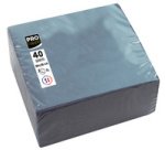Pack of 40 micro-embossed 2-ply wadding napkins - 38x38 cm