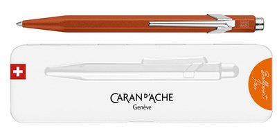 Caran d'Ache Colormat-X 849 orange ballpoint pen