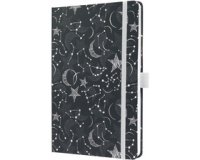 Carnet de notes Jolie 'Cosmic Fantasy Black', A5