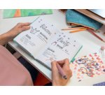 Carnet de notes Jolie Beauty 'Mystic Sand', A5