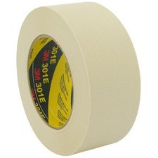 Klevende maskeertape papier 301E 48 mm x 50 m beige