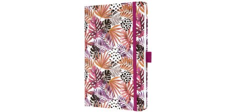 Carnet de notes Jolie Beauty 'Apricot Jungle Fever' A5