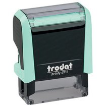 Tampon automatique à texte Printy 4911 4.0, vert