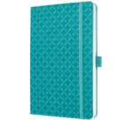 Carnet de notes Jolie, similicuir, A5, turquoise