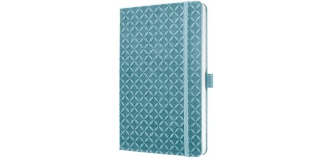Notebook, Pretty, Faux Leather, A5, Turquoise