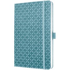 Carnet de notes Jolie, similicuir, A5, turquoise