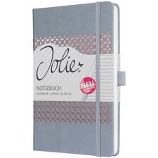 Carnet de notes Jolie, similicuir, A5, glacier grey