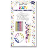 Set bougies d'anniversaire II, 37 pièces