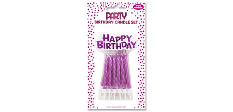 Geburtstagskerze Happy Birthday