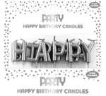 Set bougies d'anniversaire Happy Birthday