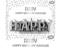 Set bougies d'anniversaire Happy Birthday