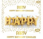Set bougies d'anniversaire Happy Birthday
