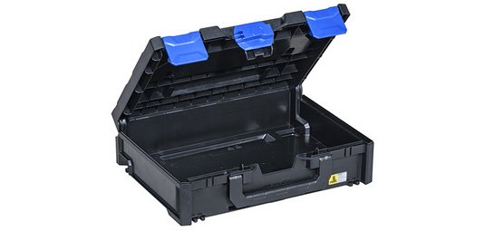 Boîte de rangement EuroPlus MetaBox 118, noir/bleu