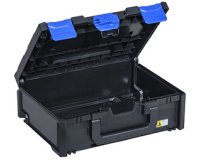 Boîte de rangement EuroPlus MetaBox 145, noir/bleu