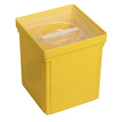 Casier EuroPlus Insert >L<130/3, jaune