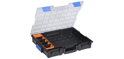 Mallette professionnelle pour petites pièces avec clips EuroPlus Pro >K<44.7
