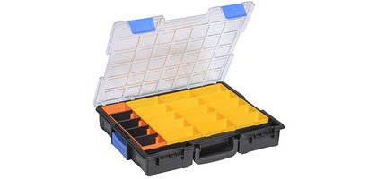 Mallette professionnelle pour petites pièces avec clips EuroPlus Pro >K<44.76/21