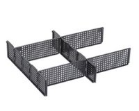 Set van EuroPlus Divider scheiders >K<44.76, zwart