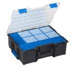 Mallette professionnelle pour petites pièces avec clips EuroPlus Pro >K<44.144/8L