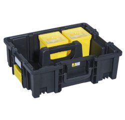 Caisse de transport EuroPlus Pro >KC<44.150/2L, noir