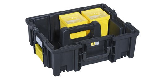 Transportkiste EuroPlus Pro >KC<44.150/2L, schwarz