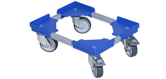 Rouleur de transport EuroPlus Roll it K450, bleu