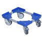 Rouleur de transport EuroPlus Roll it K450, bleu