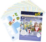 Calendrier de l'Avent 'Paysage d'hiver', 25 pièces