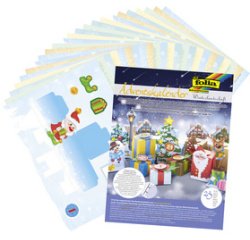 Calendrier de l'Avent 'Paysage d'hiver', 25 pièces