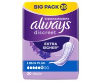 discreet Serviette pour fuites urinaires Plus Long