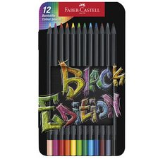 Faber-castell 116413 colour pencil beige, black, blue, brown, green, grey, light blue, light green, orange, pink, red, yellow 12 pc(s)