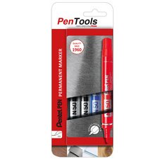 Marqueur permanent N50, pointe ogive, étui de 4