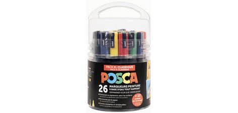 Marqueur à pigment 'Pack Educréatif Classique', set