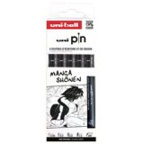 Technische stift PIN 'Manga Shonen' PF - set van 5 stuks